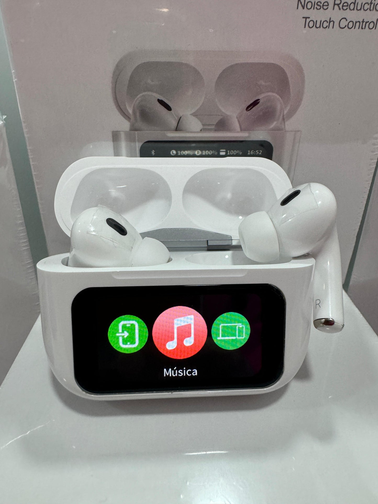 SmartPods LED™:¡Auriculares con Pantalla LED ÚNICA en su clase!