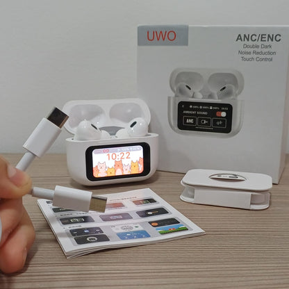 SmartPods LED™:¡Auriculares con Pantalla LED ÚNICA en su clase!