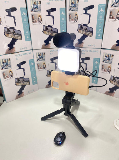 Tripod Pro Creator™:¡Convierte tu celular en un estudio de grabación portátil!