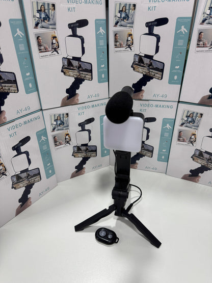 Tripod Pro Creator™:¡Convierte tu celular en un estudio de grabación portátil!