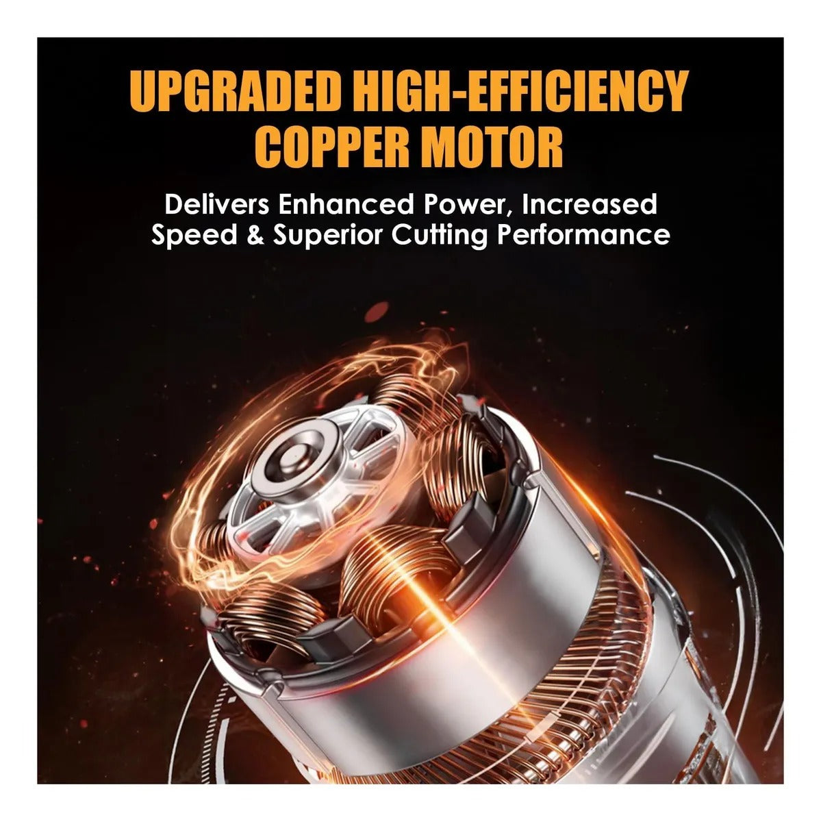 Mini Motosierra Eléctrica Inalámbrica 21V – Potencia Profesional en la Palma de tu Mano