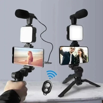 Tripod Pro Creator™:¡Convierte tu celular en un estudio de grabación portátil!
