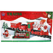 Tren eléctrico bota humo para árbol de navidad