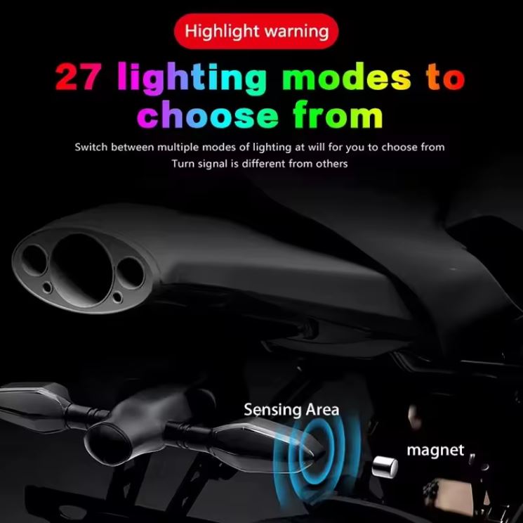 MotoFlash Pro™:🌈⚡ Colores vibrantes que iluminan tu camino y captan todas las miradas
