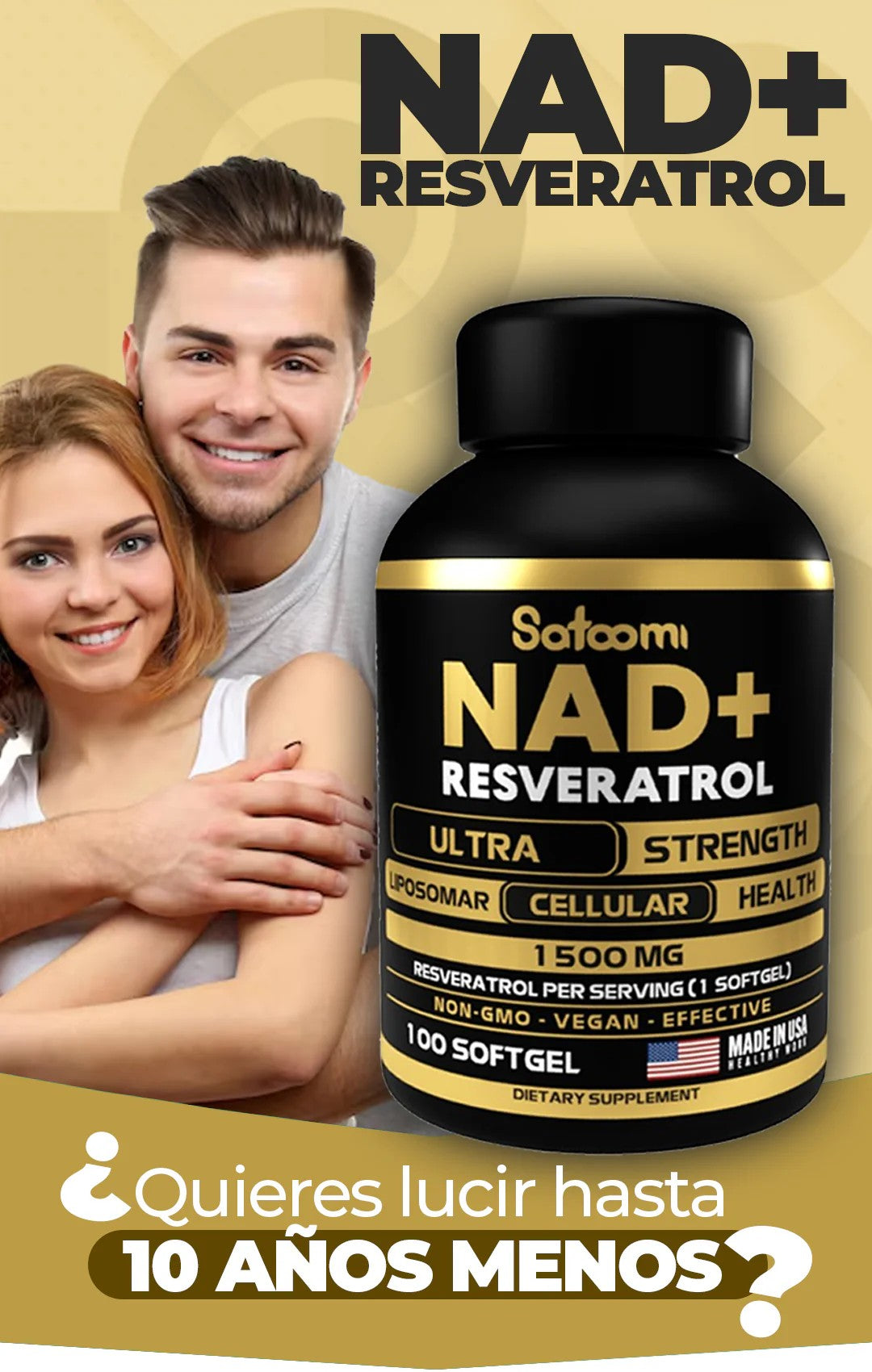 NAD+ con Resveratrol