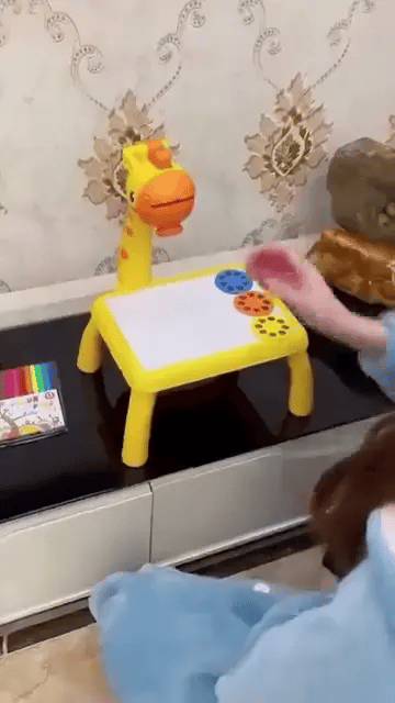 Proyector jirafa didáctico para niños