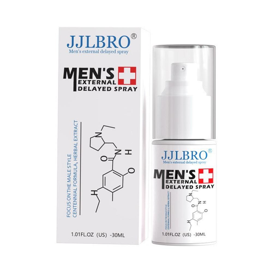Spray Retardante Masculino: Disminuye temporalmente la sensibilidad en el área genital masculina, ayudando a prevenir la eyaculación precoz y prolongar la duración del encuentro sexual.