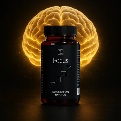 Nootrópico ZZEN FOCUS, incrementa tu capacidad cerebral y combate la fatiga mental - con Bacopa Monnieri, L-Theanine, Ginseng y mucho más.